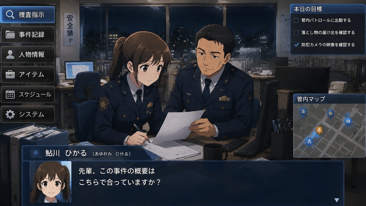极道无赖EX 女警鮎川光 地图探索 演示图 7