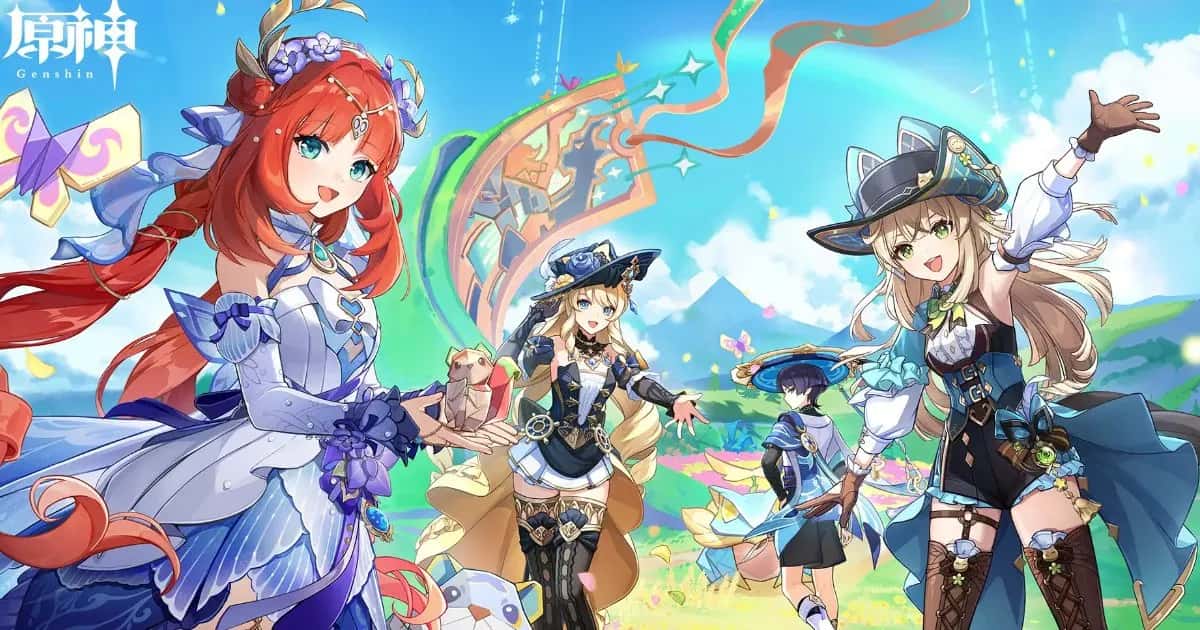  原神同人漫画分享平台背景